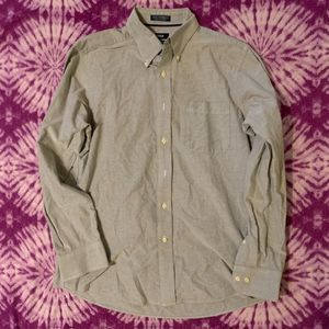 🦚5/20🦚 IZOD gray dress shirt 16 34/35 large